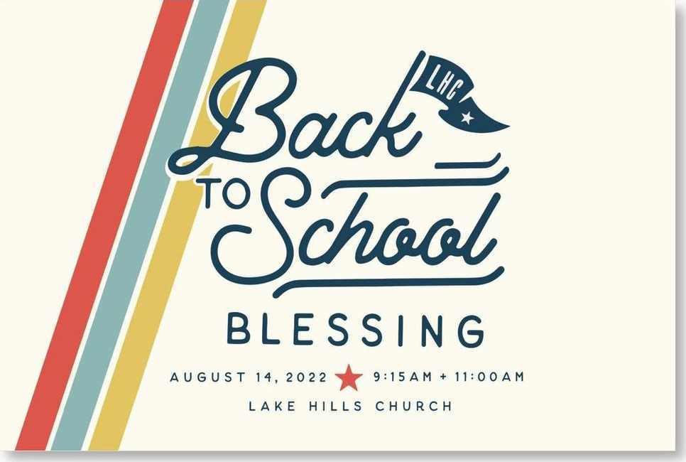 Back to School Blessing logo