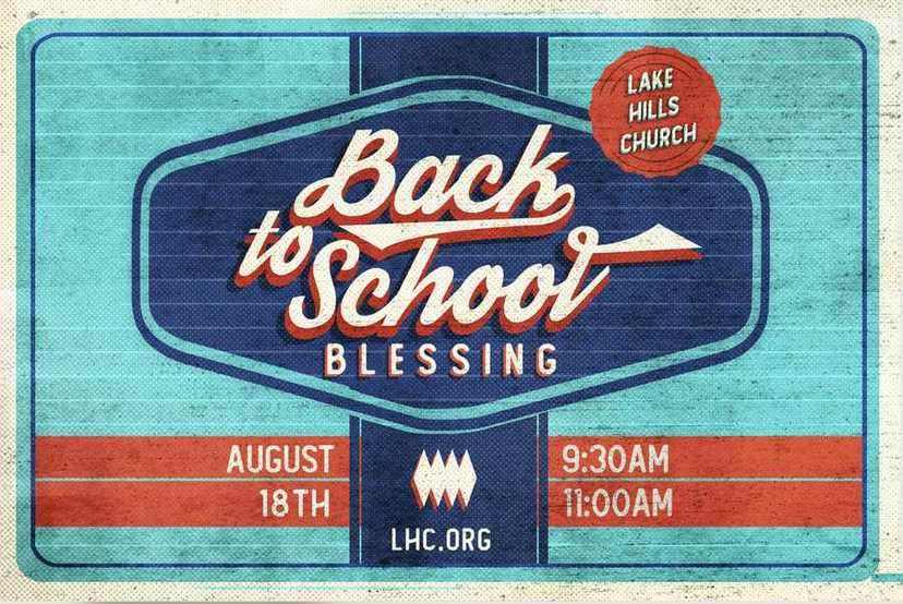 Back to School Blessing